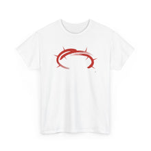 Load image into Gallery viewer, Thorned Halo Graphic Tee — Red Minimalist Spiritual T-Shirt
