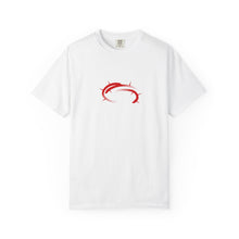 Load image into Gallery viewer, Minimal Red Thorn Circle Graphic T-Shirt
